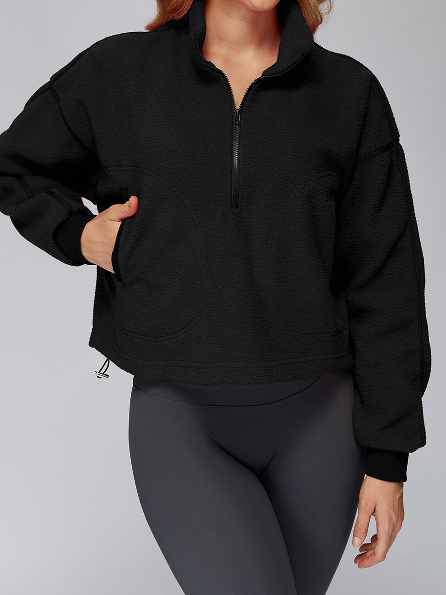 Half-Zip Fleece Jacket