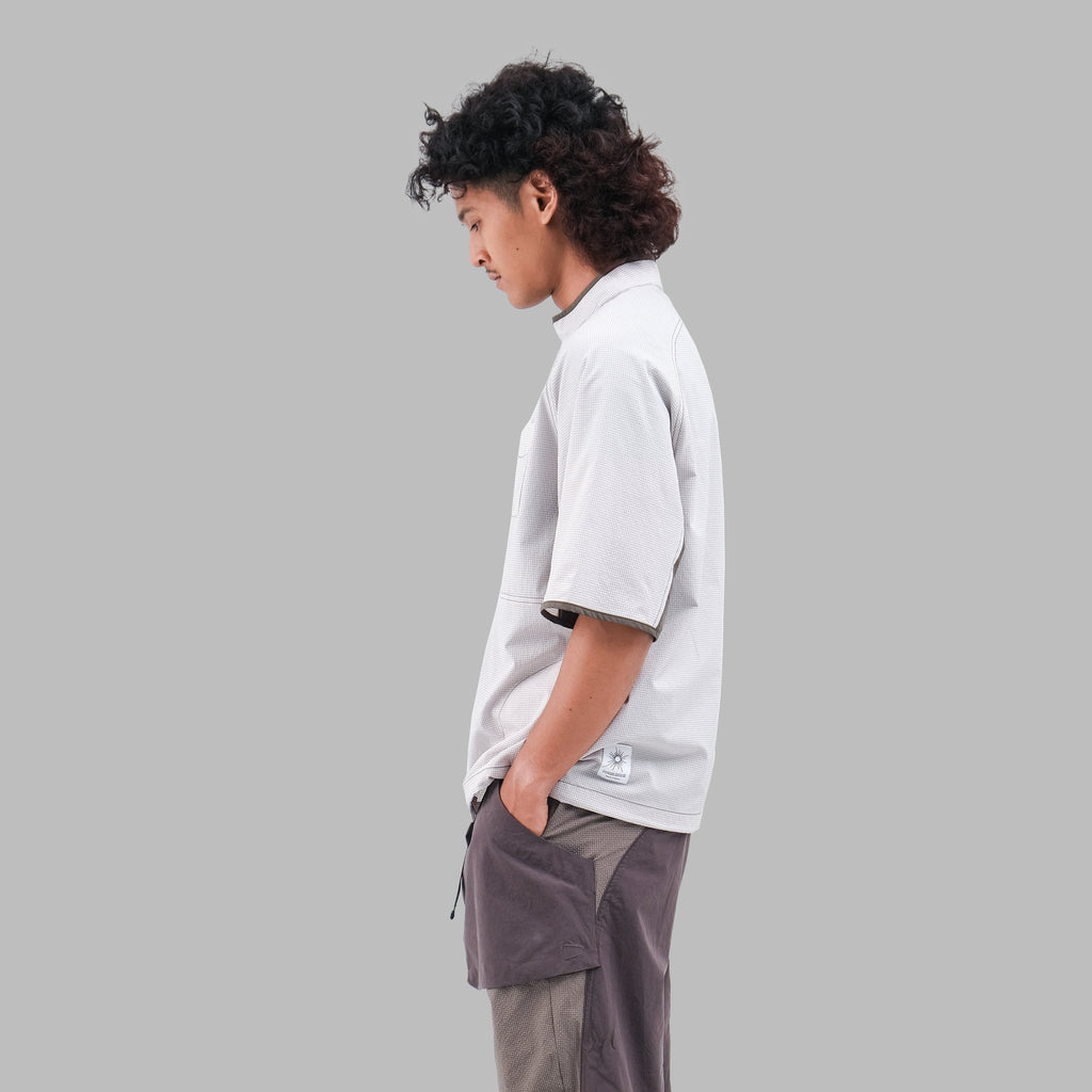 Pullover Halfzip / Sorona® Agile - Grey