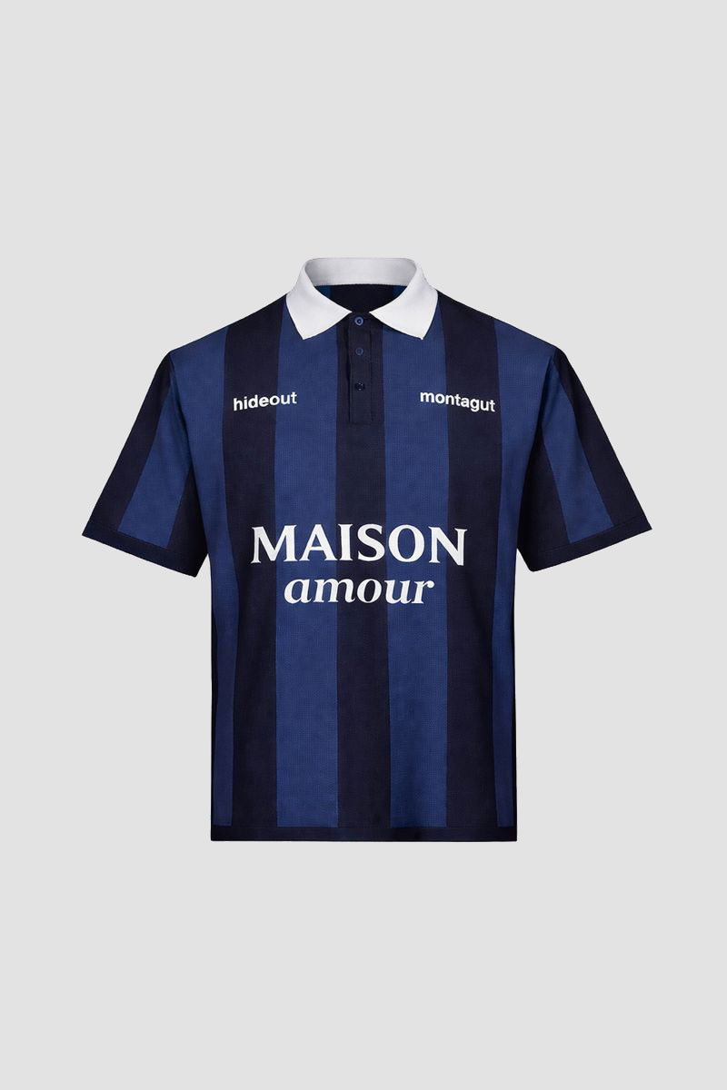 hideout x Maison Montagut Chicago Fil Lumière® Soccer Polo
