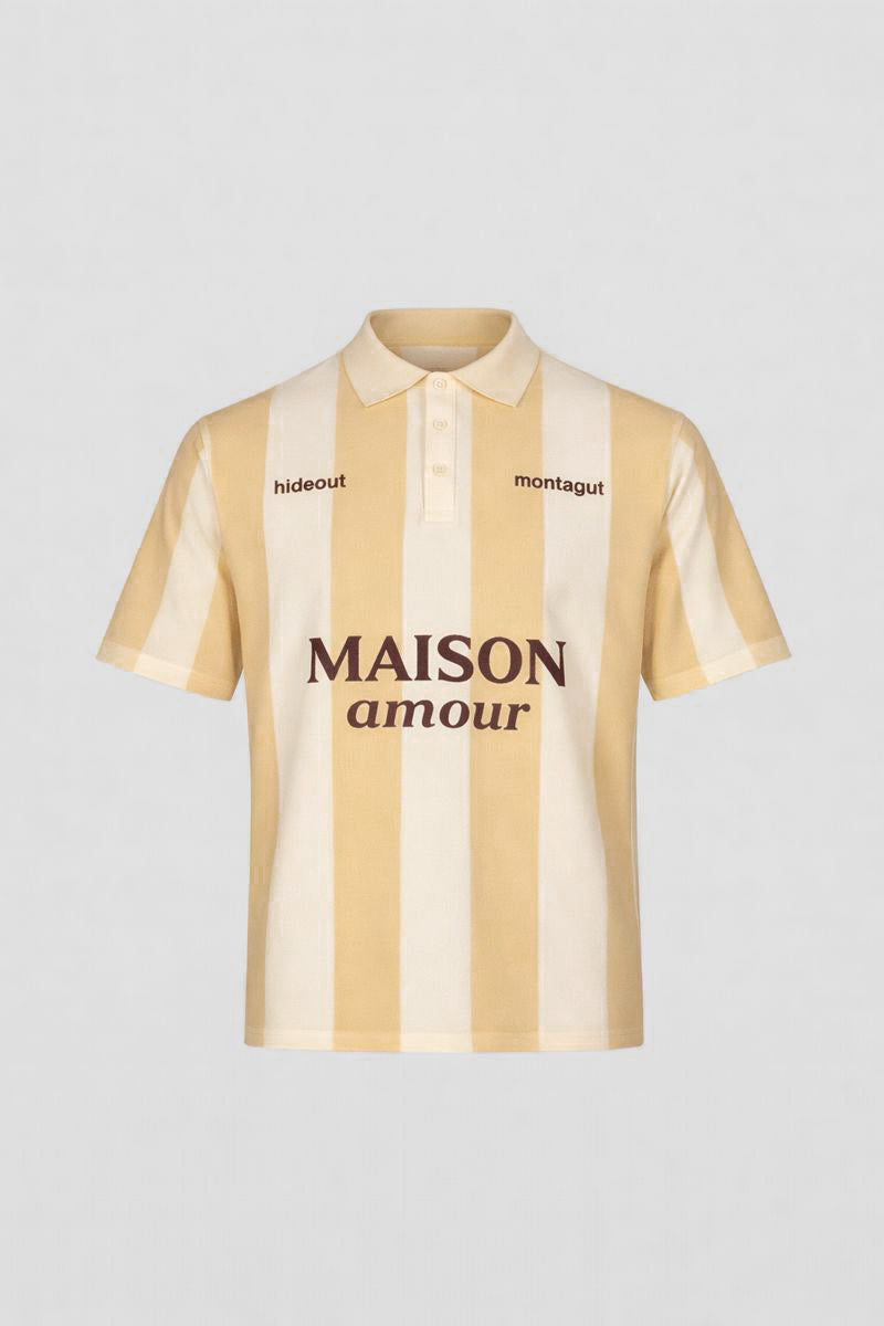 hideout x Maison Montagut Chicago Fil Lumière® Soccer Polo