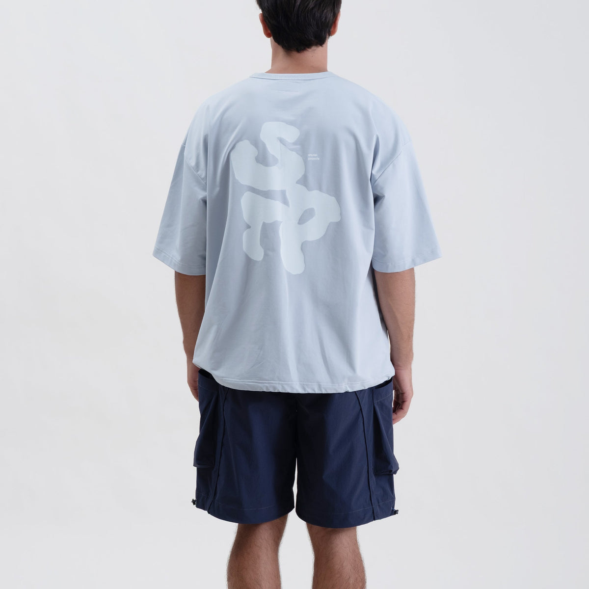 Quiet Tee / Misty Blue