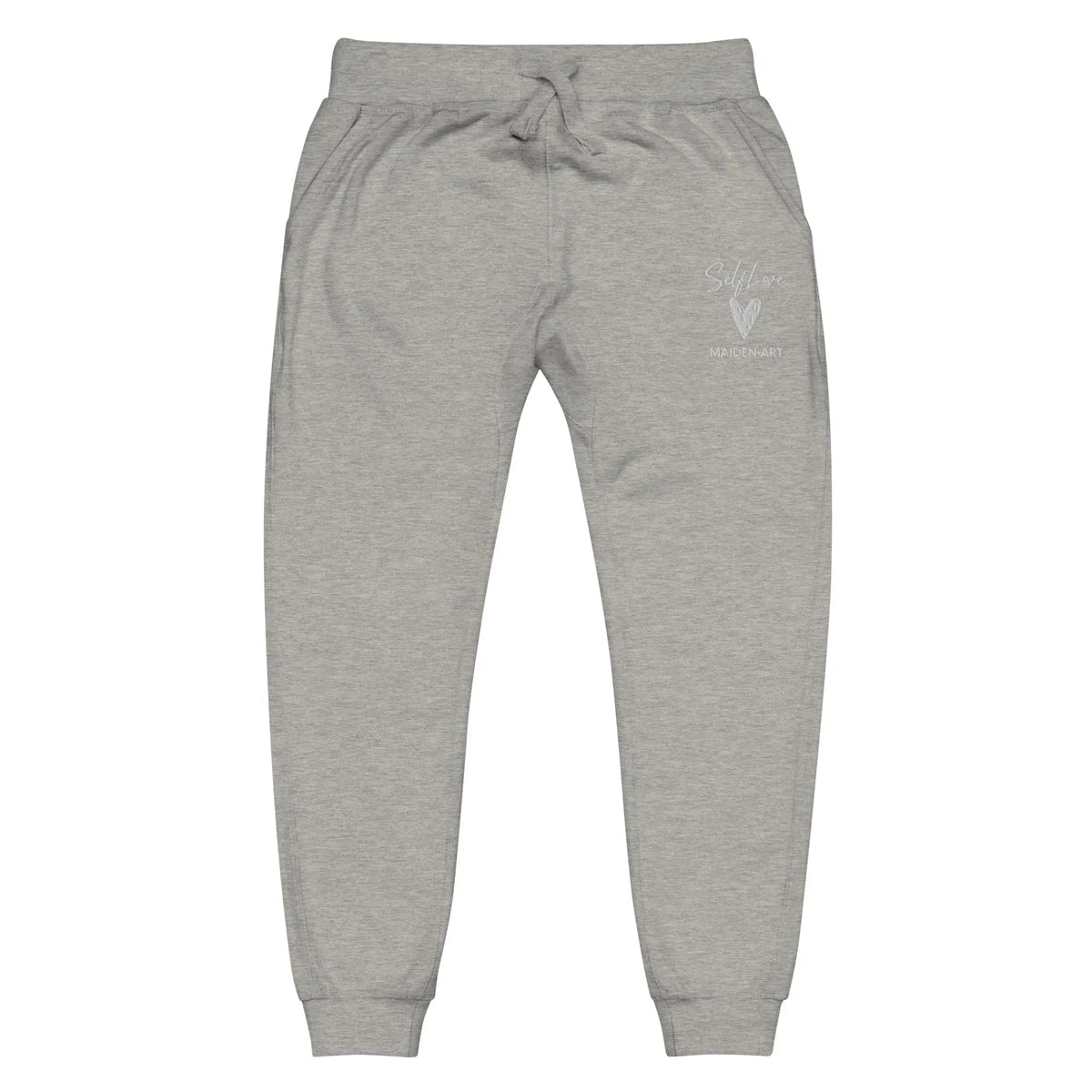 Self Love Unisex fleece sweatpants with Embroidery fashion sweatpants