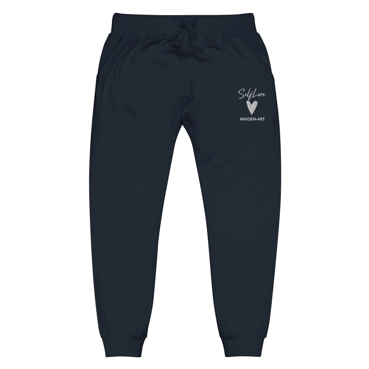 Self Love Unisex fleece sweatpants with Embroidery fashion sweatpants
